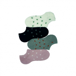 High Quality Proper Price Polka Dot Socks For Ladies 60 pairs